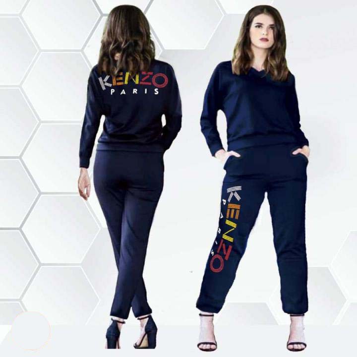 LVB Setelan Training Wanita/Track Suit Wanita/Setelan Olahraga Wanita/ZO Uk.L-XL-XXL-3XL KENZI L