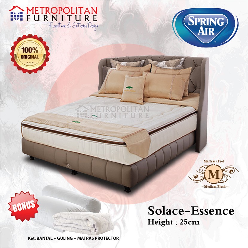 Kasur Springbed  Spring Air Solace - Essence Full Set Spring bed matras