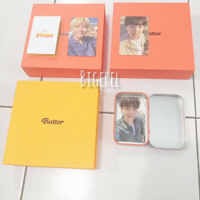 Ready Stock BTS BUTTER UNSEALD PC POB SUGA JHOPE