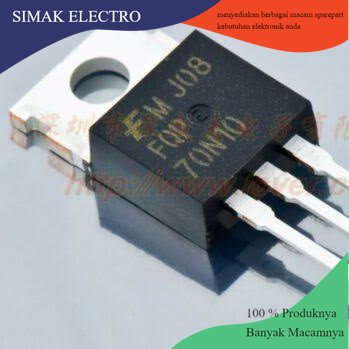 FQP 70N10 FQP70N10 FOP Mosfet N-Channel 70A 100V Inverter To-220