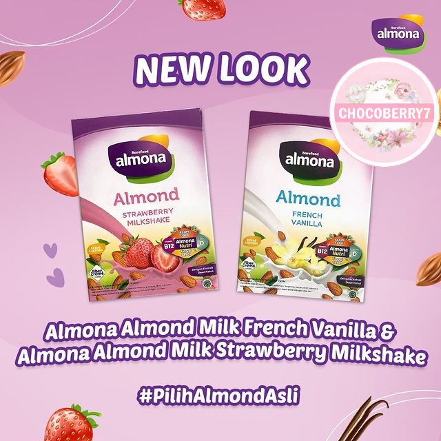 ALMONA Almond Milk Powder ASI BOOSTER with Daun Katuk - Dairy Free Barefood Almona