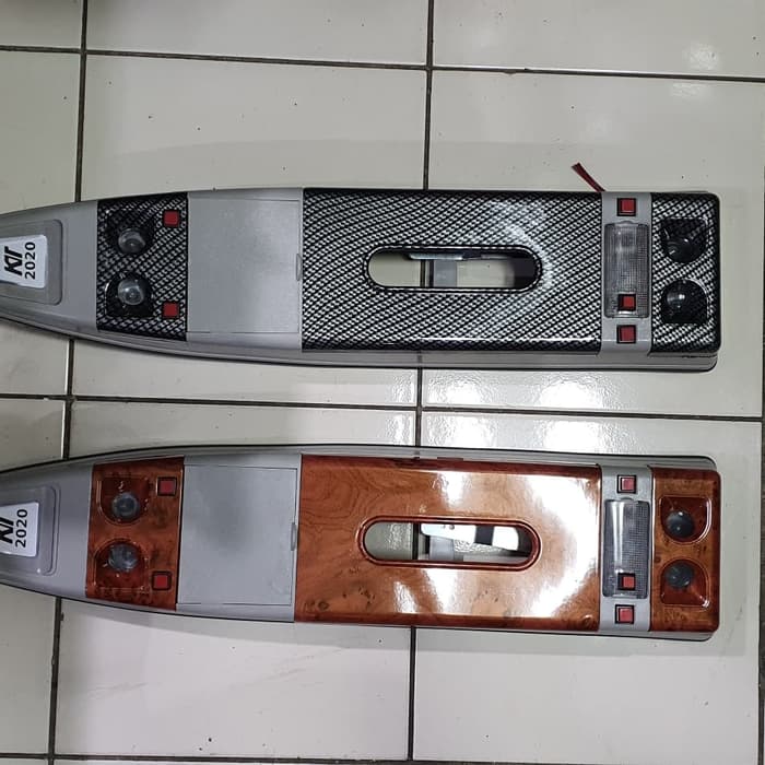 kokpit konsul atas tempat tissu tisu toyota KIJANG GRAND / super  kayu