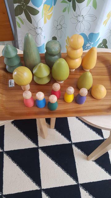 Littlemonq Spring Forest Set / Pohon Kayu Spring