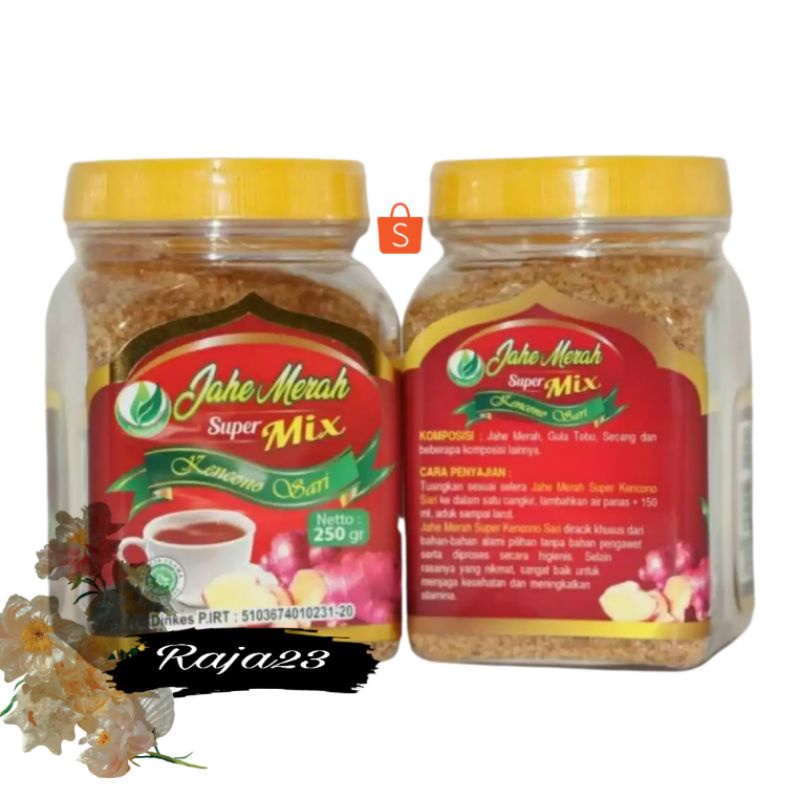 

Jahe Merah Kencono Sari 200 gr