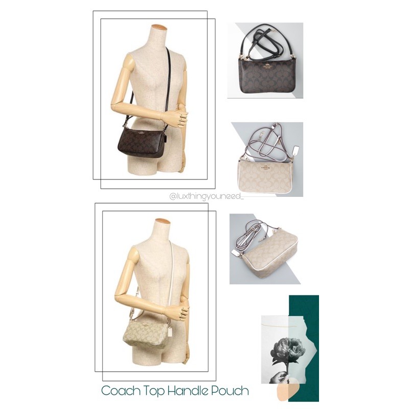 Coach Top Handle Mini Sling Bag