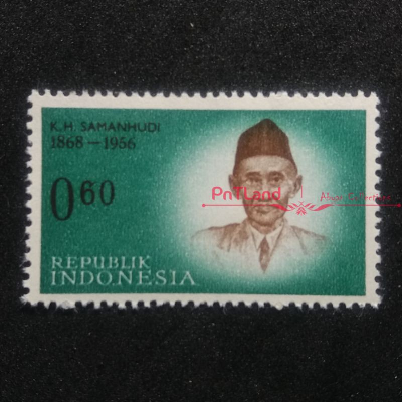 

Prangko Indonesia Seri Pahlawan KH Samanhudi thn 1961 - I 54 311