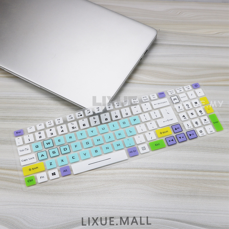 Lixue Acer Skin Silikon Cover Pelindung Keyboard Laptop Untuk Nitro 5 An515-42 52 An515 42 51 51ez 51by 791p 15.6