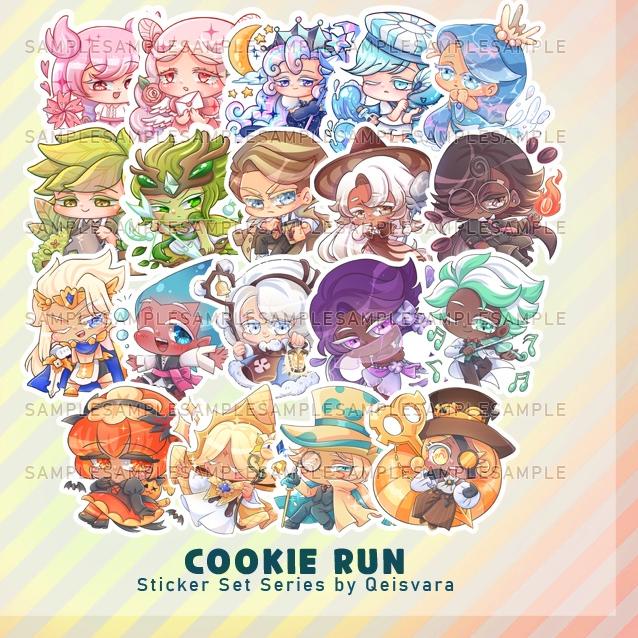 

[KODE PRODUK FPYUZ6591] Cookie Run Fan Merchandise stiker/sticker Bundle