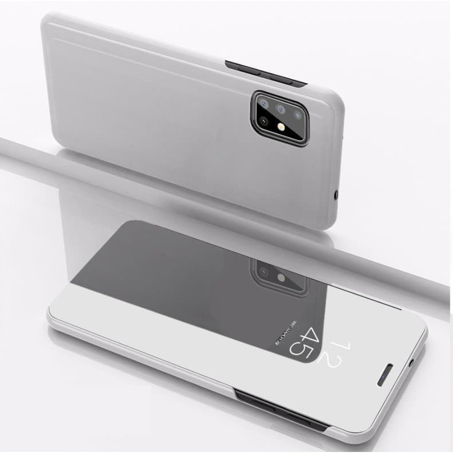 Flip Case Samsung A51 Clear View Standing Mirror Cover