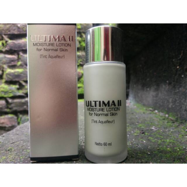 Preloved Ultima II Moisture Lotion Tint Aquafleur Hijau Primer
