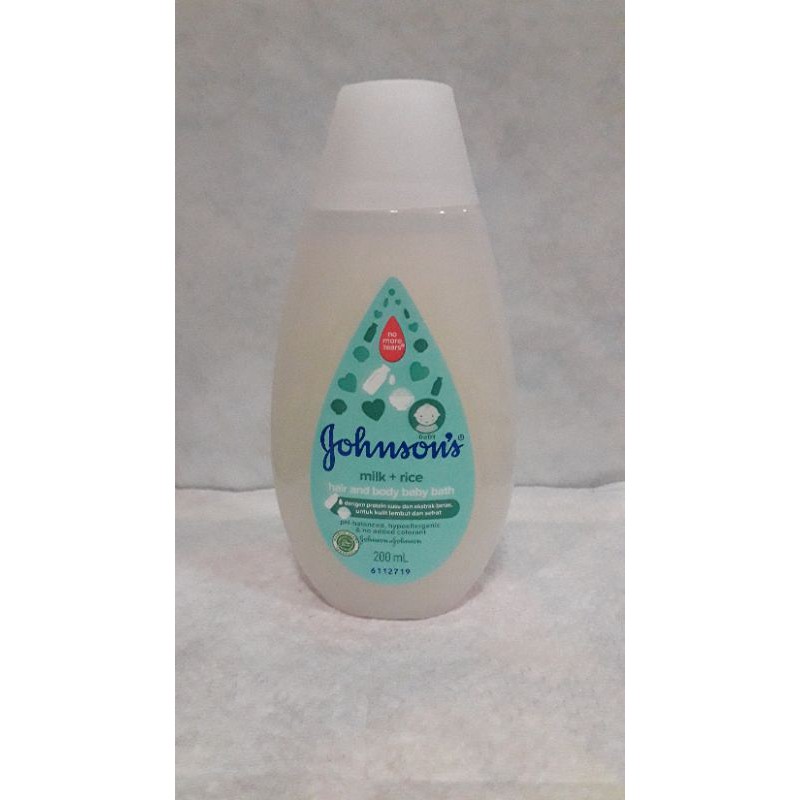 Johnson's Bath Milk + Rice 200 ml