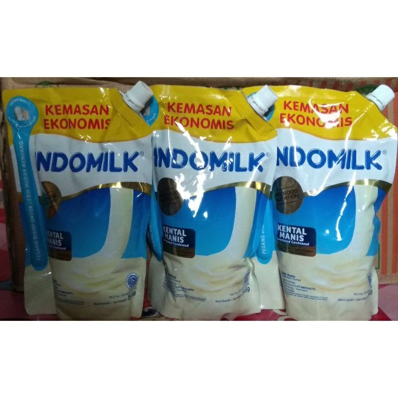 

Indomilk Kental Manis pouch ukuran 545 gr