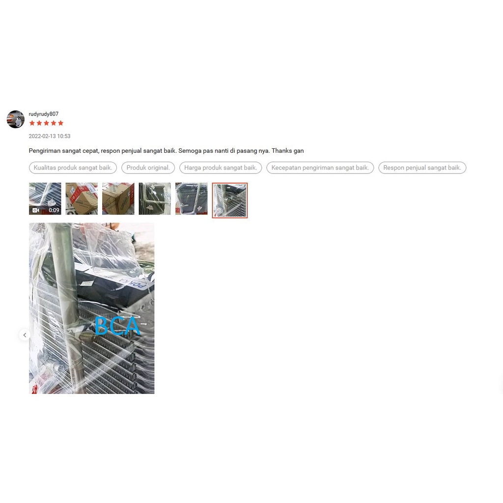 EVAPORATOR EVAP Cooling AC Mobil Depan Timor Halla SOHC Karburator