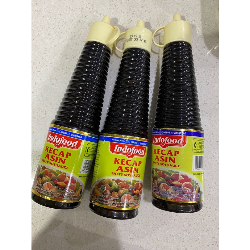 Kecap Asin Indofood 140 ml / INDOFOOD / KECAP / ASIN / 140ml