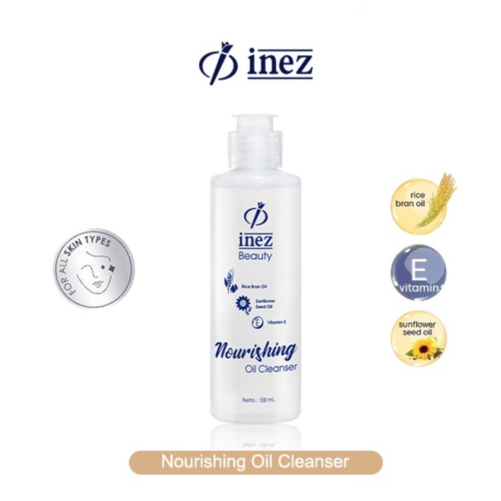 Inez Cosmetics Nourishing Oil Cleanser Easily Removes Waterproof Makeup 100 ml