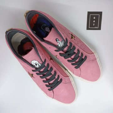 Converse Cons Pro One Star x 90s Sean Pablo Pink Black Egret