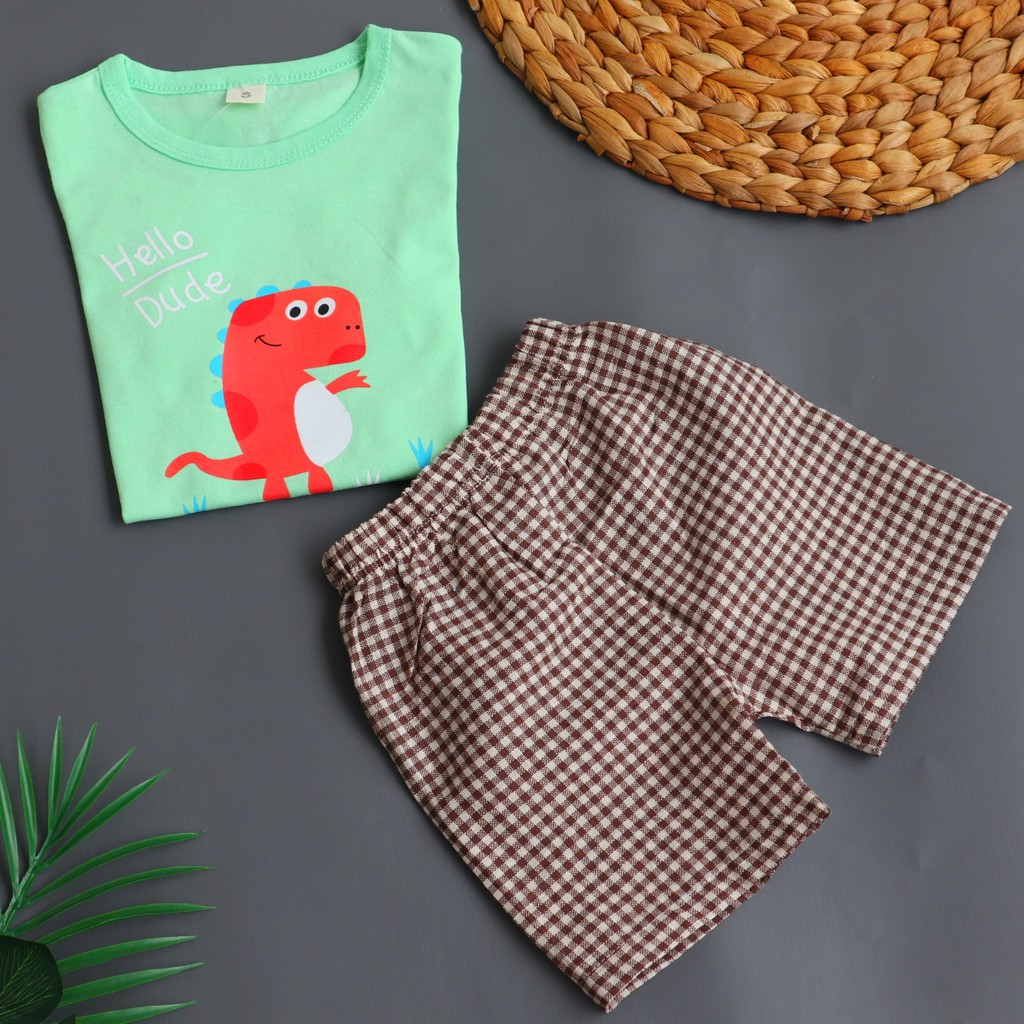 Nuna Store Motif Hello Dude / Setelan IMPORT Baju Celana Perempuan anak usia 0 - 2,5 Tahun