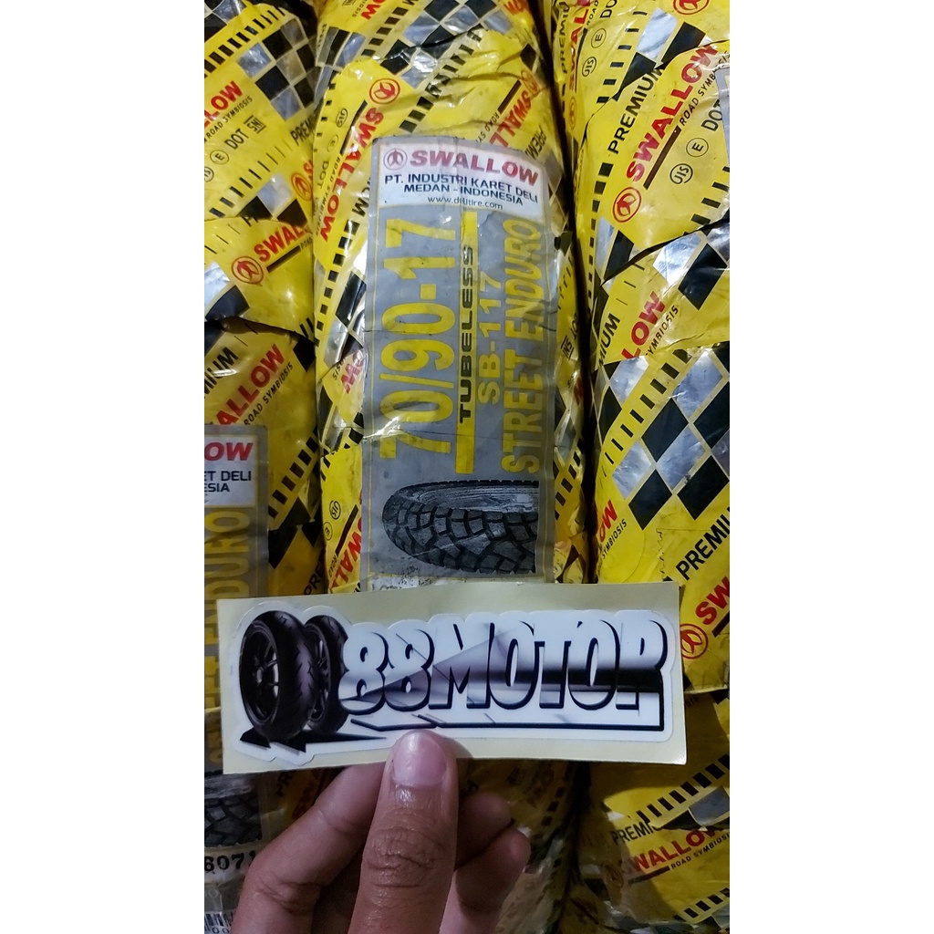 Ban Swallow SB 117 70/90-17 Tubeless