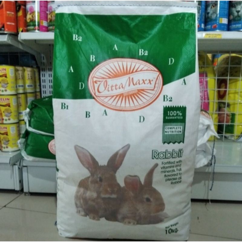 Ekpedisi Only makanan kelinci vitta max rabbit food - 10 kg