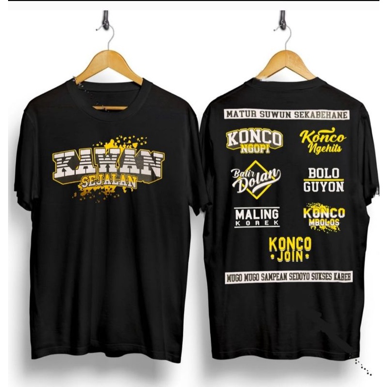 COD / KAOS DISTRO SANTRI INDONESIA / BAJU KAOS SANTRI ROCK N ROLL / KAOS DISTRO PRIA PEJUANG SUBUH / KAOS T-SHIRT MOTIF KAWAN SEJALAN / KAOS PRIA DEWASA