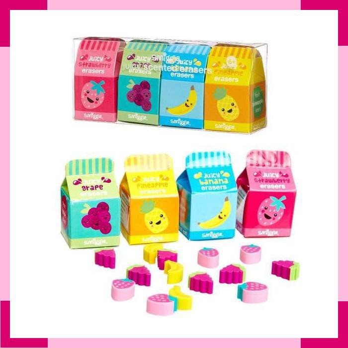 

Smiggle Eraser Box Juicy Penghapus Setup Smiggle