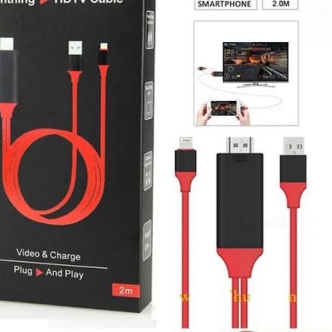 ❀ Kabel MHL converter micro Usb to HDMI HP ke TV dan Type C ke TV ♛
