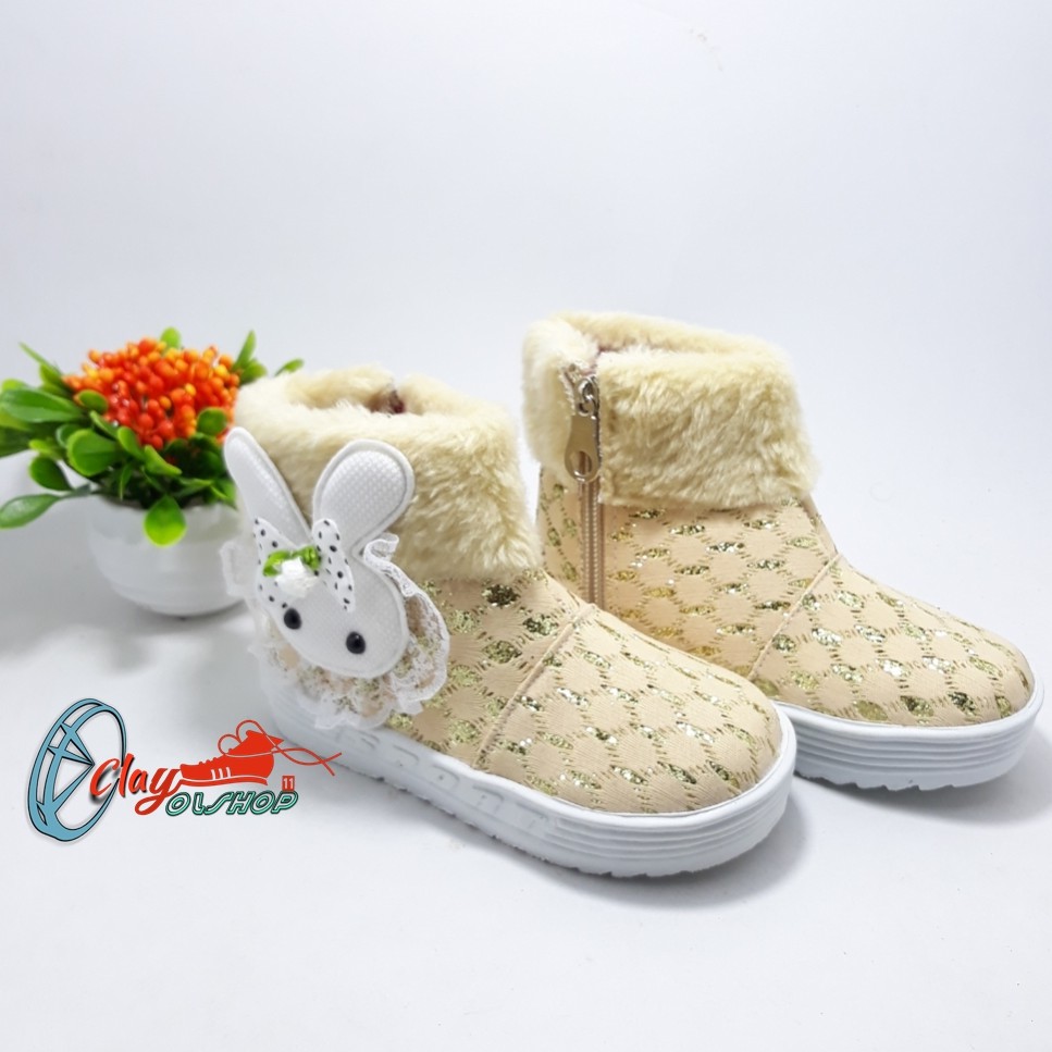 Sepatu Boots Anak Perempuan Murah / Sepatu Boots Wanita - clayolshop