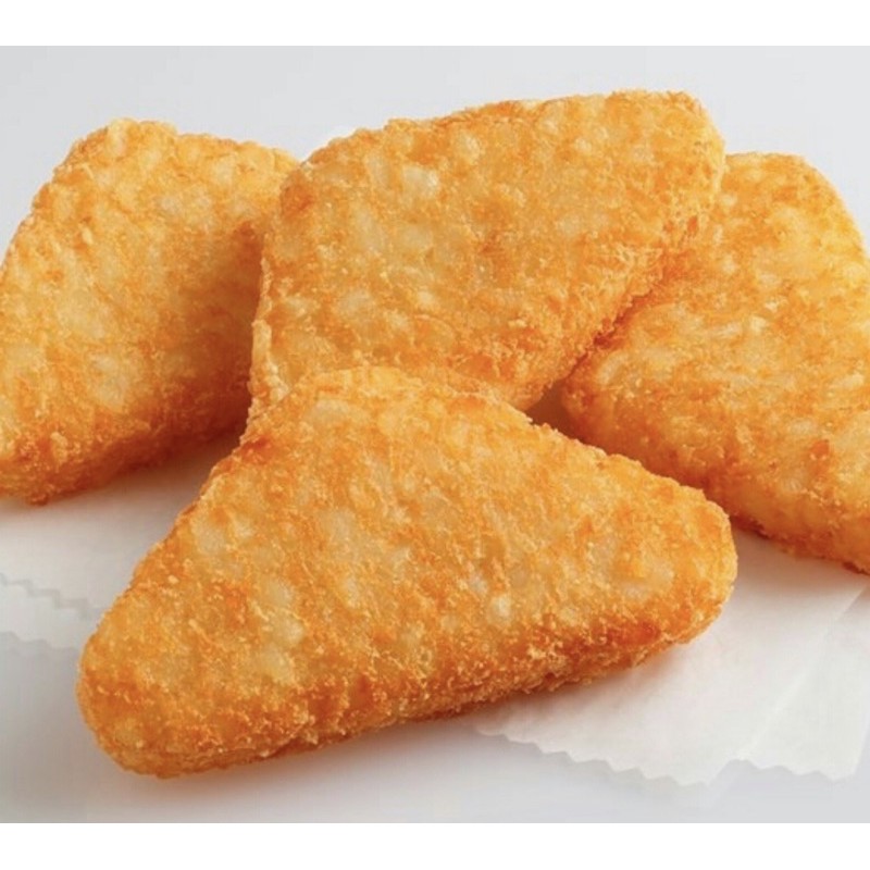 

kentang mccain triangle crunchy hashbrown patties 1 kg