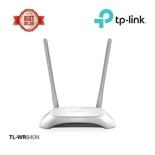 TP LINK WR840N 300 Mbps Router Wireless 2 Antena 4 Lan Port 1 Wan Garansi Resmi TP-Link