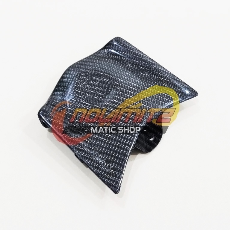 Cover Ducktail Atas Stoplamp Carbon Kevlar Part ORI Aerox 155 Connect