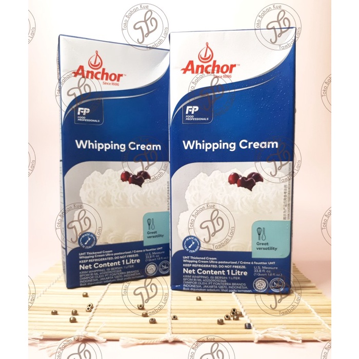 

Krim- Whipping Cream Anchor (1 Liter) -Krim.