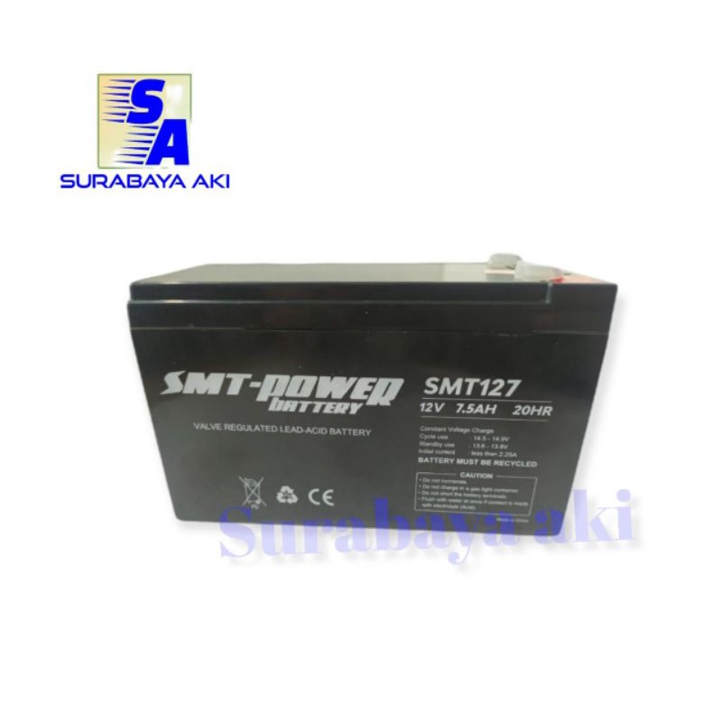 AKI UPS MOBIL MAINAN ANAK SPRAYER TANGKI SEMPROT  SMT 7AH 12V SMT POWER AKI SURABAYA AKI