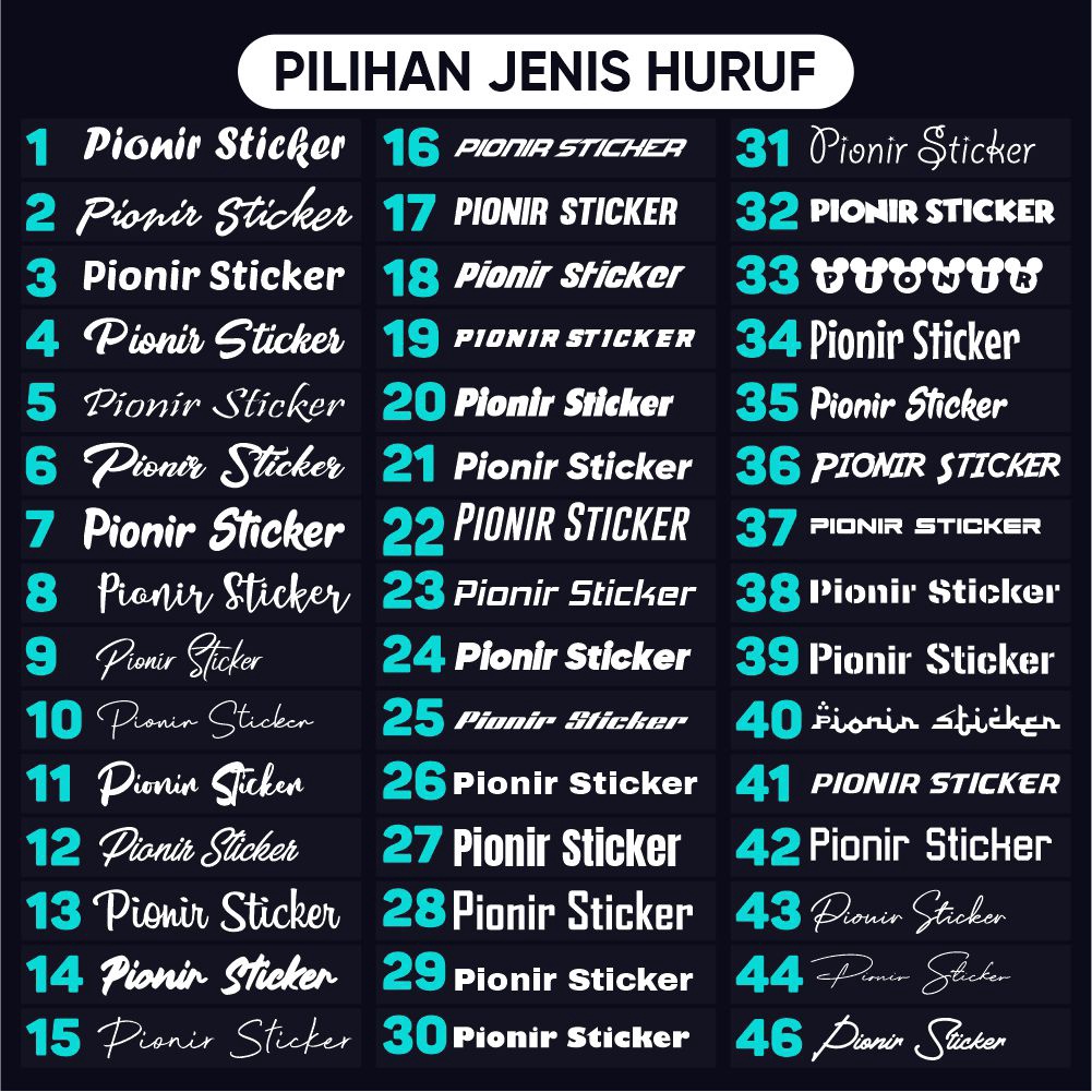 Stiker Kaca Mobil Depan Bisa Costum dan Request Cutting Sticker bisa untuk segala mobil