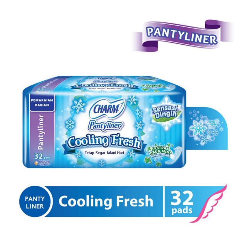 Charm Pantyliner Cooling Fresh