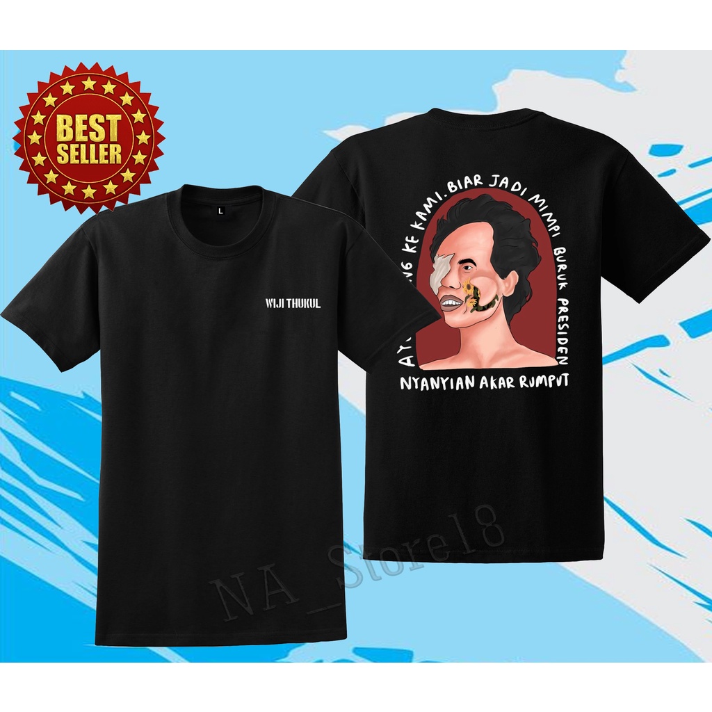 Import Quality MURAH BAJU Kaos WIJI THUKUL keren