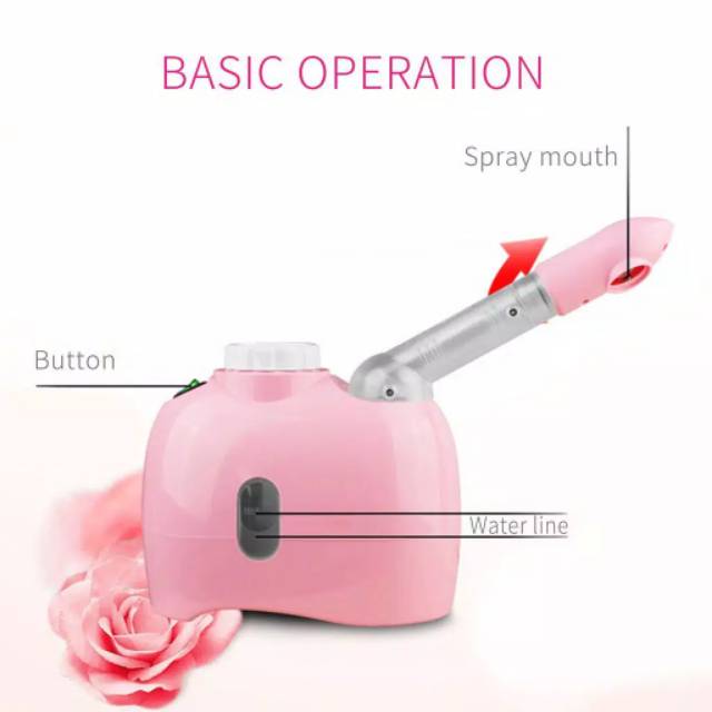 Steamer muka untuk melembabkan wajah / mesin uap facial