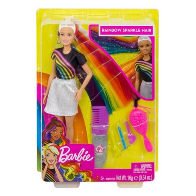 Barbie Rainbow sparkle boneka