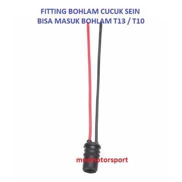 FITTING FITING BOHLAM CUCUK SPEEDOMETER T10 T13 UNIVERSAL MODIFIKASI