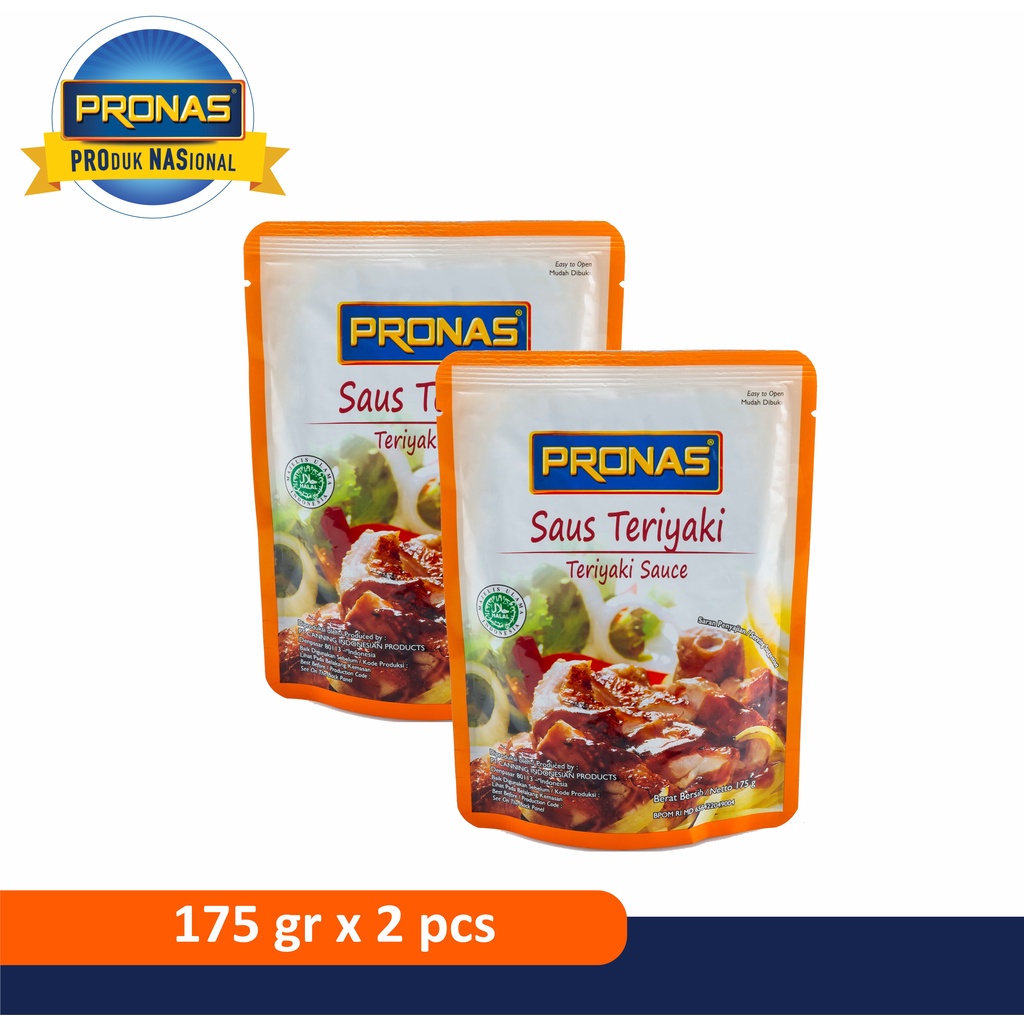 Pronas Stir Fry Sauce Teriyaki 175 gr bundling 2 pcs