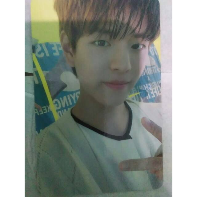 Stray Kids Yellow Wood Photocard Postcard Official Seungmin Woojin IN