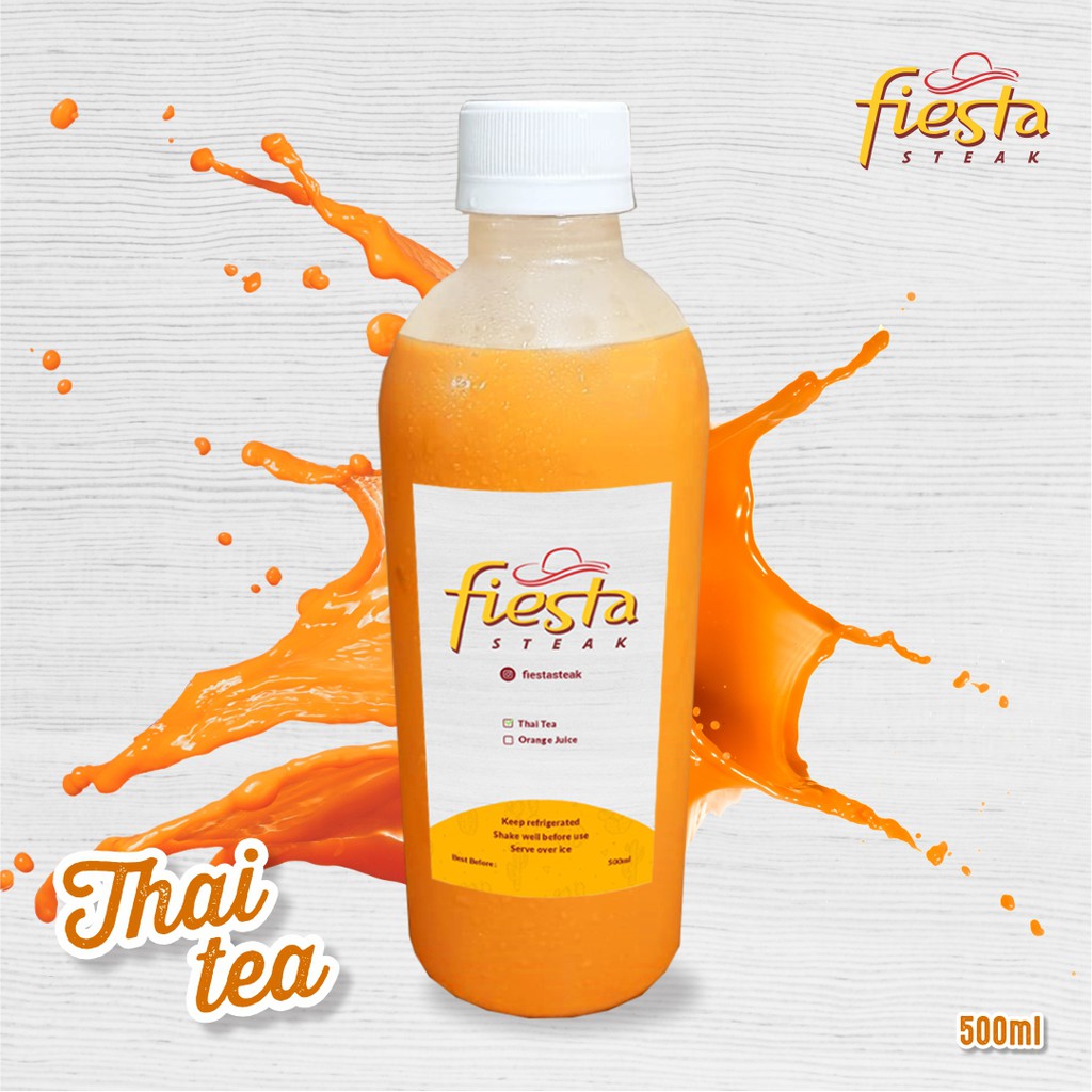 

Fiesta Steak Thai Tea - Minuman Teh