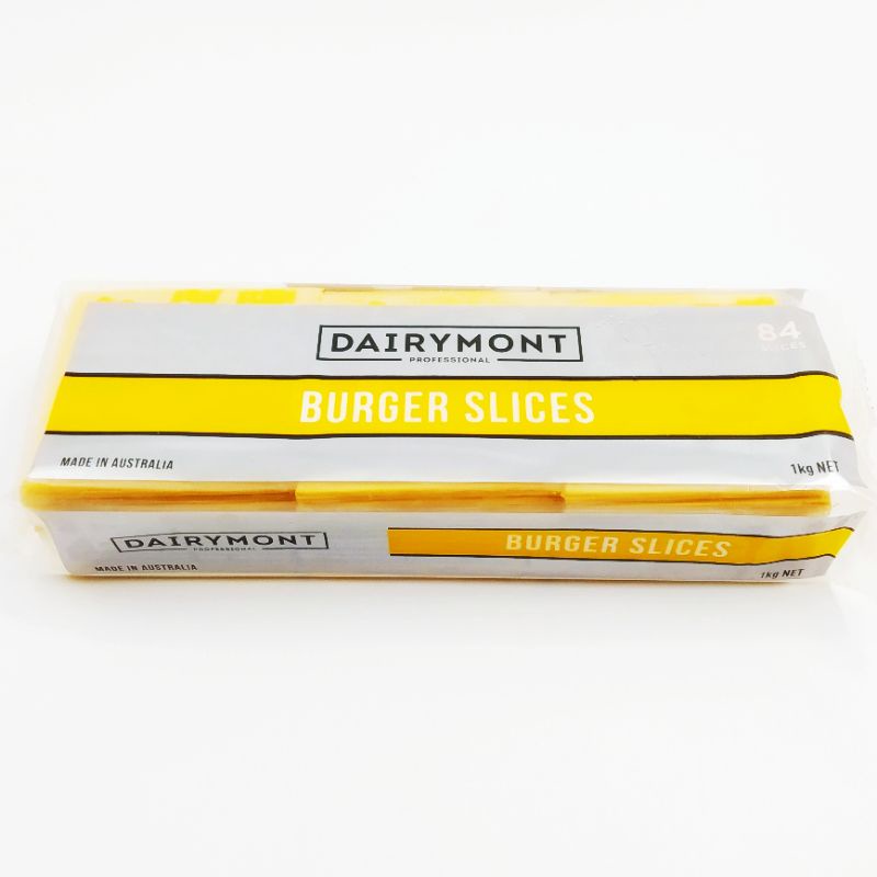 DAIRYMONT BURGER SLICE / KEJU BURGER 1 Kg ( GoSend Bandung )