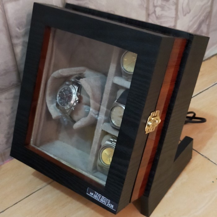 Promo Ramadhan Watch Winder 1 Slot Putaran 3 Tempat Jam Tangan