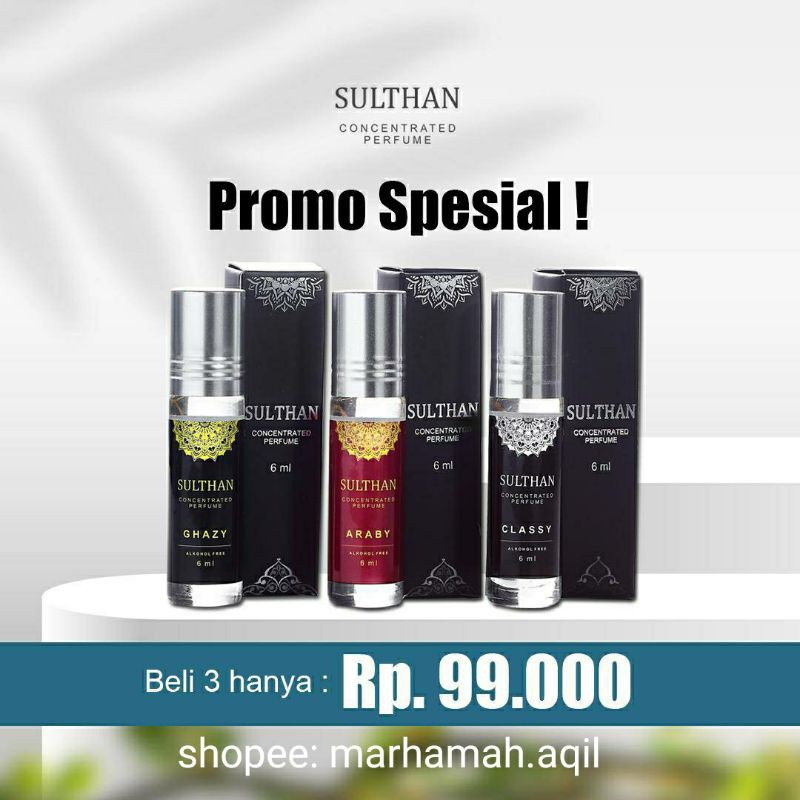 (ORIGINAL) PARFUM SULTHAN - MANA WA SALWA