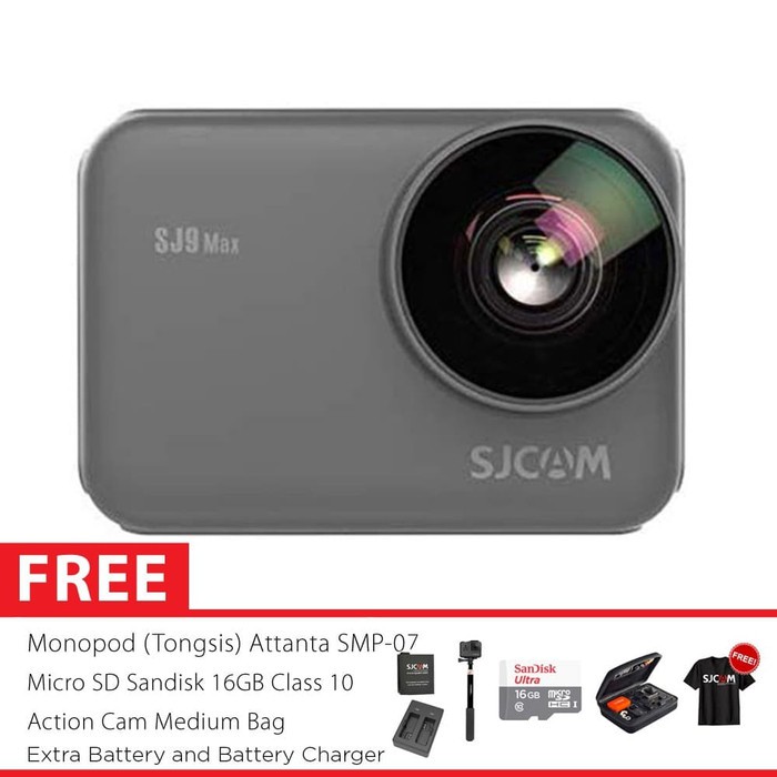 SJCAM SJ9 Max 4K 30fps GYRO EIS Action Kamera Master 16GB