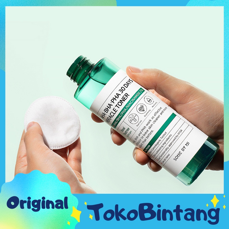 Image of Some by Mi AHA-BHA-PHA 30Days Miracle Toner 150ml Pelembab / Jerawat / Kontrol Minyak #0