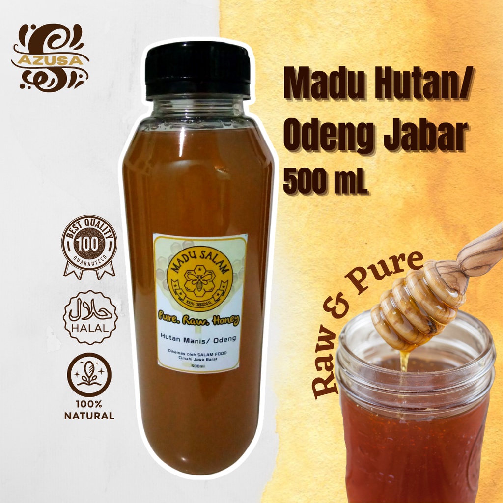 

Madu Hutan Manis 500 mL/ Odeng Jabar/ Madu Murni Original 100%/ Madu Lebah Apis Dorsata/ Madu Hutan Lebah Liar/ Madu Hutan Liar Jawa Barat/ Madu Asli Alami/ Natural Alami/ Raw & Pure Honey/ Madu Mentah Asli/ Super Food/ Immune Booster