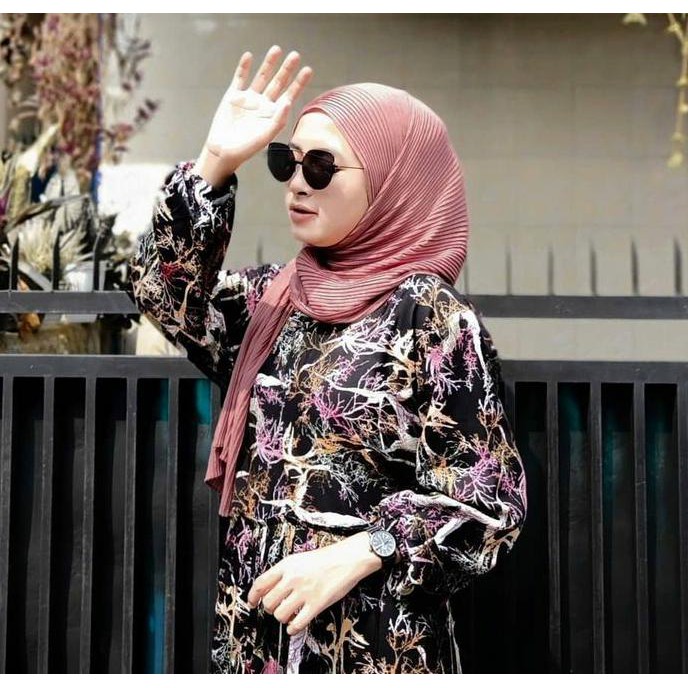 PASHMINA PLISKET LIDI CERUTY HYGET PREMIUM TANPA GARIS TENGAH