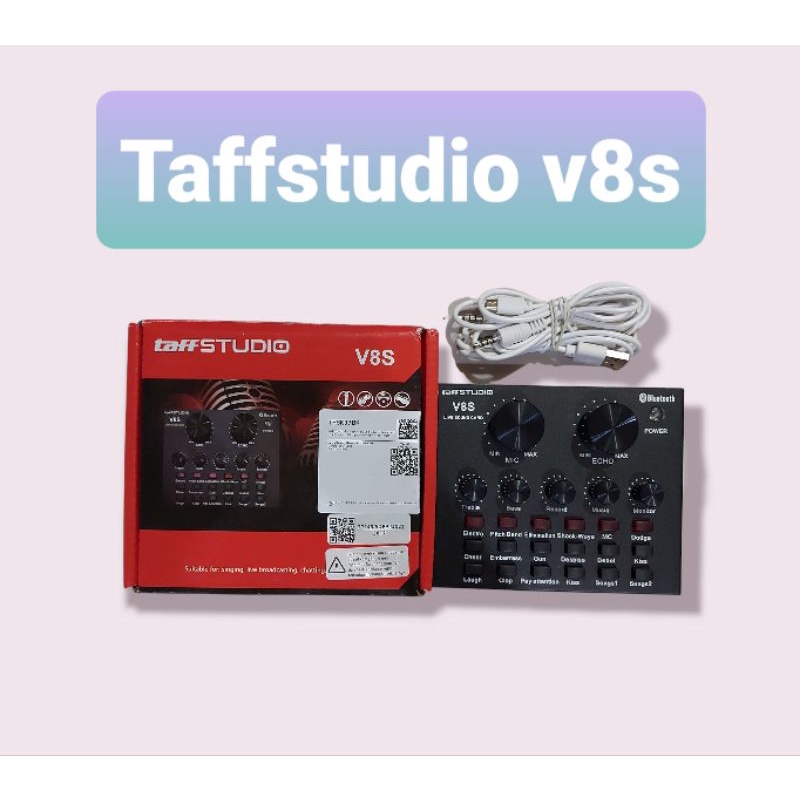TAFFSTUDIO V8s SOUNDCARD. ORIGINAL