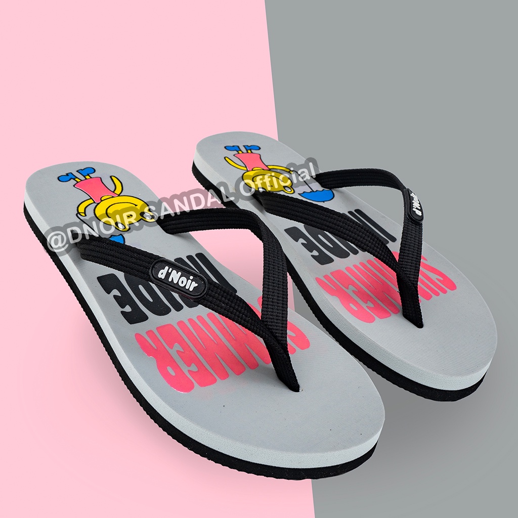 DNOIR Sandal Jepit Wanita NICE size 37 - 40